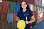 Ona ne „šeta u oblacima“, ona „šeta po krovovima“: Upoznajte Marinu Blažičević, jedinu krovopokrivačicu u Virovitičko-podravskoj županiji 17 marina krov 14