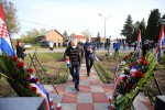 U Gornjem Miholjcu, u sklopu programa proslave 29. obljetnice osnutka 136. slatinske brigade, otkriveno je Spomen-obilježje poginulim hrvatskim braniteljima 40 gornji miholjac otkrivanje spomenika 43