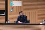 Predsjednik Vlade RH Andrej Plenković: Ovaj virus ozbiljna je prijetnja zdravlju i životima te još jednom pozivam na odgovorno ponašanje, nove mjere stupaju na snagu u subotu 3 26 11 2020 Predstavljanje epidemioloskih mjera NSK 5