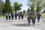 Fotogalerija: Kod Spomen obilježja poginulim policajcima u Domovinskom ratu u Virovitici, održana je svečanost povodom obilježavanja Dana državnosti Republike Hrvatske 6 PDC 3106