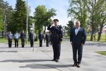 Fotogalerija: Kod Spomen obilježja poginulim policajcima u Domovinskom ratu u Virovitici, održana je svečanost povodom obilježavanja Dana državnosti Republike Hrvatske 8 PDC 3118