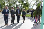 Fotogalerija: Kod Spomen obilježja poginulim policajcima u Domovinskom ratu u Virovitici, održana je svečanost povodom obilježavanja Dana državnosti Republike Hrvatske 12 PDC 3148