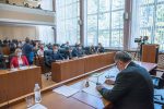 Konstituirajuća sjednica Županijske skupštine: Za predsjednika izabran Dinko Begović, njegovi zamjenici su Ivanka Pospihalj i Mate Vukušić 2 PDC 6652