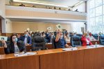 Konstituirajuća sjednica Županijske skupštine: Za predsjednika izabran Dinko Begović, njegovi zamjenici su Ivanka Pospihalj i Mate Vukušić 3 PDC 6667