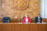 Konstituirajuća sjednica Županijske skupštine: Za predsjednika izabran Dinko Begović, njegovi zamjenici su Ivanka Pospihalj i Mate Vukušić 6 PDC 6689