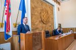 Konstituirajuća sjednica Županijske skupštine: Za predsjednika izabran Dinko Begović, njegovi zamjenici su Ivanka Pospihalj i Mate Vukušić 15 PDC 6874