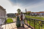 Počelo je Rokovo 2021: Grofica Barbara i grof Antun Pejačević pozdravili Virovitičane - Manifestacija tradicionalno startala defileom Gradske glazbe i mažoretkinja 1 MG 2989