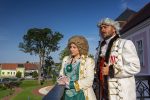 Počelo je Rokovo 2021: Grofica Barbara i grof Antun Pejačević pozdravili Virovitičane - Manifestacija tradicionalno startala defileom Gradske glazbe i mažoretkinja 3 MG 3021