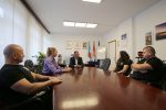 Župan Igor Andrović zaželio sreću Kristini Horvat koja će u Švedskoj nastupiti na Svjetskom prvenstvu u powerliftingu s kojeg se hrvatska ekspedicija nada osvajanju prve medalje za Hrvatsku 2 IMG 2927