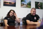 Župan Igor Andrović zaželio sreću Kristini Horvat koja će u Švedskoj nastupiti na Svjetskom prvenstvu u powerliftingu s kojeg se hrvatska ekspedicija nada osvajanju prve medalje za Hrvatsku 5 IMG 2981