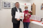 Hrvatski Dan darivatelja krvi: U Virovitici uručene zahvalnice za plemenitost i humanost, Marijan Ratajec 100 puta darovao krv 6 20211025 132417
