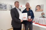 Hrvatski Dan darivatelja krvi: U Virovitici uručene zahvalnice za plemenitost i humanost, Marijan Ratajec 100 puta darovao krv 8 20211025 132531