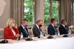 Sastanak premijera Andreja Plenkovića sa županima - o borbi protiv COVID-19, pripremama za ulazak u Schengen i europodručje te provedbi Nacionalnog plana oporavka i otpornosti 13 PDC 1208