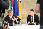 Sastanak premijera Andreja Plenkovića sa županima - o borbi protiv COVID-19, pripremama za ulazak u Schengen i europodručje te provedbi Nacionalnog plana oporavka i otpornosti 14 PDC 1230