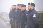 Povodom blagdana Svih svetih, kod Spomen obilježja u Virovitici, odana je počast poginulim hrvatskim braniteljima i civilnim žrtvama Domovinskog rata 15 PDC 3501