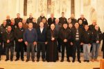 U povodu 13. Hodočašća hrvatskih branitelja, Hrvatske vojske i policije Gospi Voćinskoj, održan prijem kod biskupa Antuna Škvorčevića 8 IMG 0189
