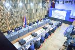 Sjednica Savjeta za Slavoniju, Baranju i Srijem u Pleternici: Politikom očuvanja radnih mjesta, u pet slavonskih županija isplaćeno je 1,2 milijarde kuna za 100 tisuća zaposlenika i 14 tisuća poslodavaca 15 PDC 4834