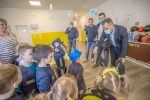 Uz pjesmu, krafne i pod maskama, klinci i klinceze iz Dječjeg vrtića Bambi u Sopju, zahvalili su županu Igoru Androviću na novom TV prijemniku 3 IMG 1068