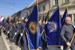 U Pakracu obilježena 31. obljetnica početka Domovinskog rata: Policajci po prvi puta nosili ratne zastave hrvatskih postrojbi koje su sudjelovale u obrani grada 1 Pakrac 1