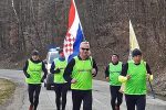 Glasnici istine istrčali ultramaraton "Glasnici istine srcem za Pakrac" spjivši ovaj grad sa Slatinom 12 slatina pakrac 12