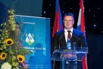 U dvorani Doma mladih u Koprivnici, obilježena je 29. obljetnica Koprivničko-križevačke županije, sjednici je nazočio i virovitičko-podravski župan Igor Andrović 15 LU 02984