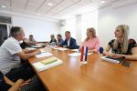 Virovitičko-podravski župan Igor Andrović, sa suradnicima je u bio službenom posjetu Općini Gradina 1 IMGL1167