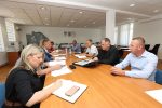 Virovitičko-podravski župan Igor Andrović, sa suradnicima je u bio službenom posjetu Općini Gradina 2 IMGL1173