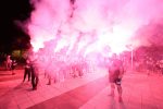 Fotogalerija: Uz baklje i vatromet, uz pjesmu, na šetnici ispred Gimnazije Petra Preradovića u Virovitici, dočekani su „brončani rukometaši zlatnoga sjaja“ s Prvenstva Hrvatske 4 IMGL2012