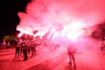 Fotogalerija: Uz baklje i vatromet, uz pjesmu, na šetnici ispred Gimnazije Petra Preradovića u Virovitici, dočekani su „brončani rukometaši zlatnoga sjaja“ s Prvenstva Hrvatske 6 IMGL2017