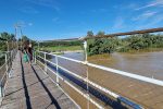 Drava odsjekla Križnicu od kopna: Do pješačkog mosta može se samo čamcem i traktorom, a vrhunac vodenog vala očekuje se s utorka na srijedu 2 20230808 084008