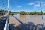 Drava odsjekla Križnicu od kopna: Do pješačkog mosta može se samo čamcem i traktorom, a vrhunac vodenog vala očekuje se s utorka na srijedu 37 20230808 084248