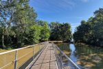 Drava odsjekla Križnicu od kopna: Do pješačkog mosta može se samo čamcem i traktorom, a vrhunac vodenog vala očekuje se s utorka na srijedu 39 20230808 084538