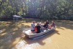 Drava odsjekla Križnicu od kopna: Do pješačkog mosta može se samo čamcem i traktorom, a vrhunac vodenog vala očekuje se s utorka na srijedu 24 20230808 095511