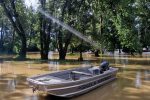 Drava se izlila kod Dravskog mosta, Izletište Križnica je pod vodom, vodostaj i dalje raste, postavljaju se zečji nasipi... 8 366278724 681505850672539 8698139280567352266 n