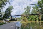 Drava se izlila kod Dravskog mosta, Izletište Križnica je pod vodom, vodostaj i dalje raste, postavljaju se zečji nasipi... 7 366293117 681505930672531 4830460374986468263 n