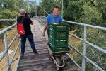 Drava se izlila kod Dravskog mosta, Izletište Križnica je pod vodom, vodostaj i dalje raste, postavljaju se zečji nasipi... 11 366300740 681506414005816 5892320198260564277 n