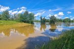 Drava odsjekla Križnicu od kopna: Do pješačkog mosta može se samo čamcem i traktorom, a vrhunac vodenog vala očekuje se s utorka na srijedu 27 viber slika 2023 08 08 11 30 28 236