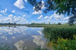 Drava odsjekla Križnicu od kopna: Do pješačkog mosta može se samo čamcem i traktorom, a vrhunac vodenog vala očekuje se s utorka na srijedu 29 viber slika 2023 08 08 11 30 49 887