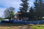 Izgrađeni zečji nasipi u Novom Gracu za sada uspješno brane mjesto od nabujale Drave: Sve službe su na terenu, čeka se rast vodostaja 2 viber slika 2023 08 09 08 46 51 586