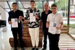 Igor Amidžić i Filip Horvat osvojili zlatnu medalju za „Autonomnu uličnu masažnu klupu“, srebro Meteu Griviću za „Klimatizirani krevet“, mentor im je bio Zoran Kozjak 6 395323564 122129092556032474 8213633980340978680 n