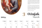 Prezentirajući sakralnu kulturnu baštinu Franjevačkog samostana u Virovitici, predstavljen je Virovitički katolički kalendar za 2024. godinu 19 d
