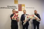 Župan Igor Andrović te zamjenici Marijo Klement i Igor Pavković djelatnicama Virovitičko-podravske županije čestitali Međunarodni dan žena 16 IMG 2293 1500x1000