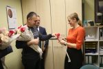 Župan Igor Andrović te zamjenici Marijo Klement i Igor Pavković djelatnicama Virovitičko-podravske županije čestitali Međunarodni dan žena 6 IMG 2364 1500x1000