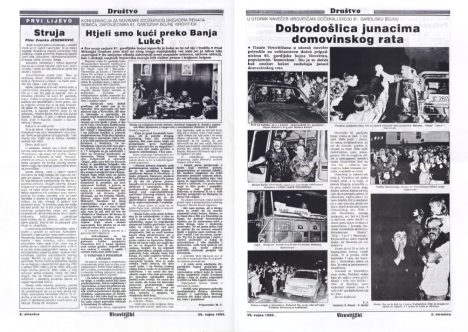 Ususret 30. obljetnici osnutka 81. gardijske bojne “Kumovi”: Svoj slavni ratni put otpočela je u vojno-redarstvenoj operaciji Bljesak 1 81. gardijska povratak kuci