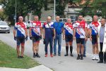 Petorica „hrabrih i odvažnih“: Na put od 450 kilometara od Voćina do Knina krenuli su – Tomislav Kolec, Mario Kovač, Pavo Tutenov, Mato Bubaš i Jurica Culej 10 glasnici vocin knin 13