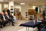 Virovitica, Škabrnja i Vukovar su obilježili Domovinski rat, svatko na svoj način, o tome su u Gradskoj knjižnici i čitaonici u Virovitici govorili - Kristijan Gostimir, Ivan Brigović i Ante Nazor 9 predavanja dom rat knjiznica 45