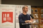 Virovitica, Škabrnja i Vukovar su obilježili Domovinski rat, svatko na svoj način, o tome su u Gradskoj knjižnici i čitaonici u Virovitici govorili - Kristijan Gostimir, Ivan Brigović i Ante Nazor 16 predavanja dom rat knjiznica 77