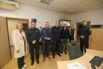 Župan Igor Andrović, njegov zamjenik Marijo Klement, uz Vlastu Honjek Golinac i Ivančice Fett Škvarić, zamjenicu gradonačelnika i predsjednicu Gradskog vijeća, u novogodišnjoj su noći obišli dežurne službe 22 obilasci 2024 2025 129
