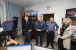 Župan Igor Andrović, njegov zamjenik Marijo Klement, uz Vlastu Honjek Golinac i Ivančice Fett Škvarić, zamjenicu gradonačelnika i predsjednicu Gradskog vijeća, u novogodišnjoj su noći obišli dežurne službe 26 obilasci 2024 2025 147