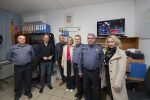 Župan Igor Andrović, njegov zamjenik Marijo Klement, uz Vlastu Honjek Golinac i Ivančice Fett Škvarić, zamjenicu gradonačelnika i predsjednicu Gradskog vijeća, u novogodišnjoj su noći obišli dežurne službe 28 obilasci 2024 2025 160